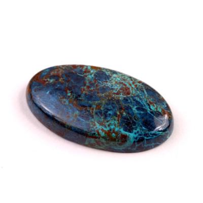 Kabošon Shattuckite č.7155 (35x19x6mm)