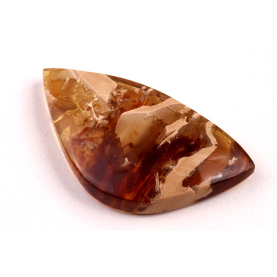 Exkluzivní kabošon Jantar č.8426 (38x21x6mm)