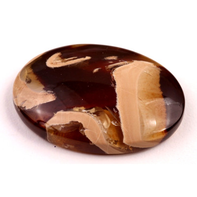 Exkluzivní kabošon Jantar č.8444 (41x29x9mm)