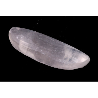Kabošon White Selenite č.8453 (35x11x6mm)