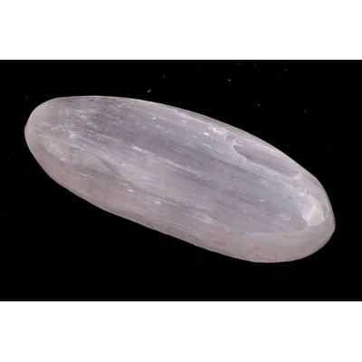 Kabošon White Selenite č.8454 (36x14x7mm)
