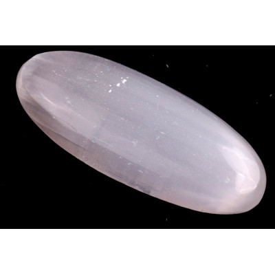 Kabošon White Selenite č.8459 (41x17x7mm)