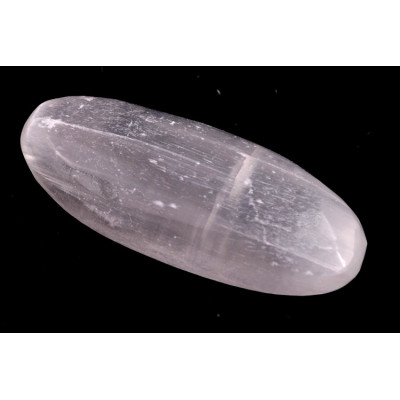 Kabošon White Selenite č.8460 (37x15x7mm)
