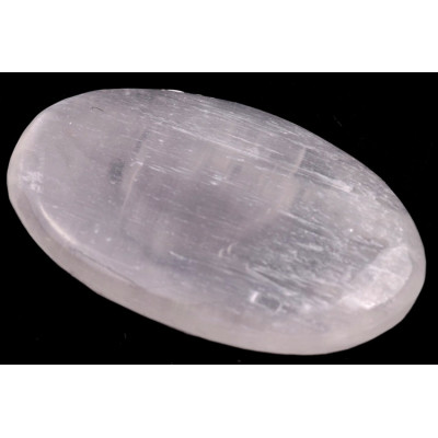 Kabošon White Selenite č.8462 (46x29x8mm)