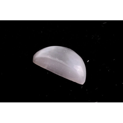 Kabošon White Selenite č.8469 (22x12x6mm)