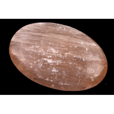 Kabošon Orange Selenite č.8472 (36x25x6mm)