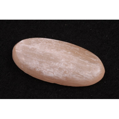 Kabošon Orange Selenite č.8481 (35x17x7mm)