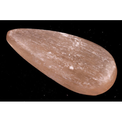 Kabošon Orange Selenite č.8493 (42x20x7mm)