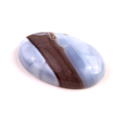 Kabošon Blue Opal č.1460 (37x23x8mm)