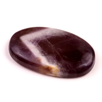 Kabošon Amethyst Chevron č.4600 (45x28x8mm)