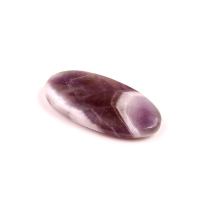Kabošon Amethyst Chevron č.4603 (32x15x5mm)