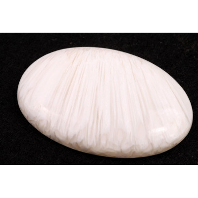 Kabošon White Scolecite č.8495 (43x29x7mm)