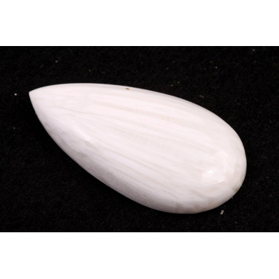 Kabošon White Scolecite č.8503 (40x22x7mm)