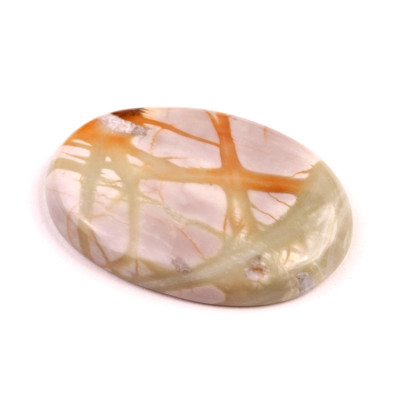 Kabošon Picaso Jaspis č.8552 (37x26x6mm)