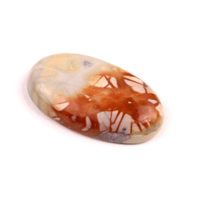 Kabošon Picaso Jaspis č.8555 (35x20x7mm)