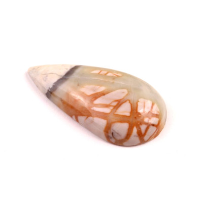 Kabošon Picaso Jaspis č.8557 (36x18x7mm)