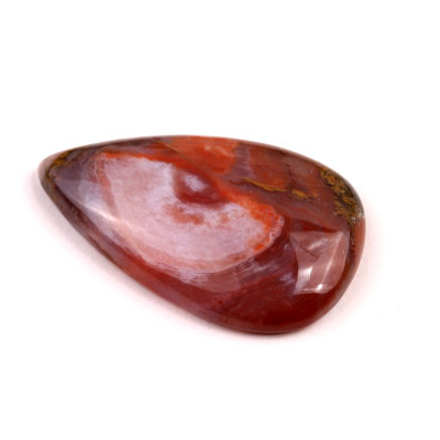 Kabošon Květinový Achát č.8568 (37x23x6mm)