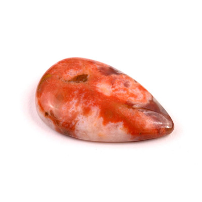 Kabošon Květinový Achát č.8583 (35x21x7mm)