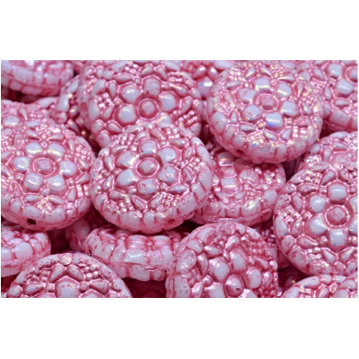 Korálky Květinová mince Vesna č.6303