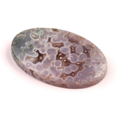 Kabošon Hroznový Achát č.8595 (38x23x7mm)