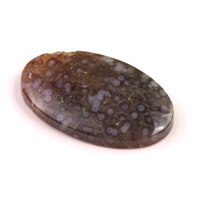 Kabošon Hroznový Achát č.8605 (37x22x6mm)