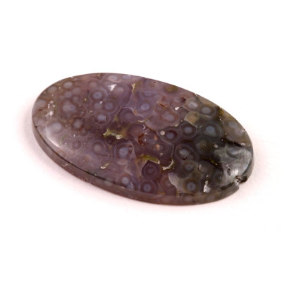 Kabošon Hroznový Achát č.8609 (37x21x5mm)