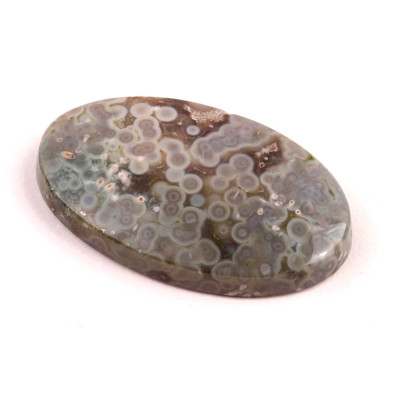 Kabošon Hroznový Achát č.8610 (37x22x6mm)