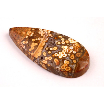 Kabošon River Jasper č.8645 (39x18x6mm)