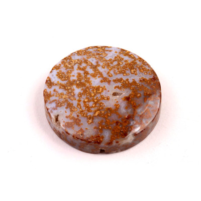 Kabošon Plume Achát č.8691 (27x6mm)