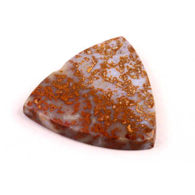 Kabošon Plume Achát č.8693 (31x31x5mm)