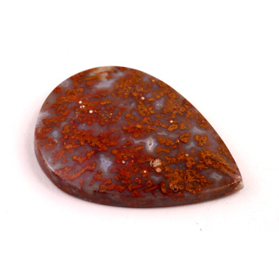 Kabošon Plume Achát č.8695 (36x26x5mm)