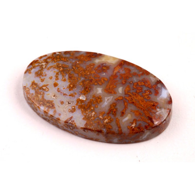 Kabošon Plume Achát č.8696 (36x22x6mm)