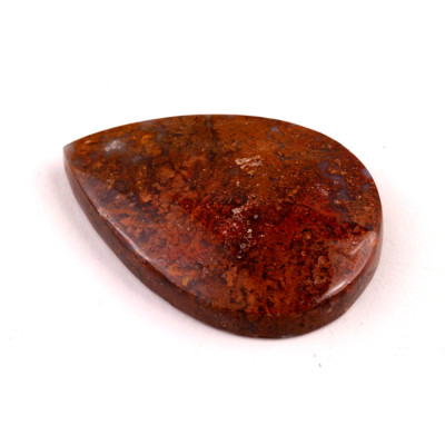 Kabošon Plume Achát č.8697 (34x24x6mm)