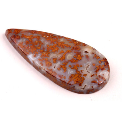 Kabošon Plume Achát č.8699 (45x20x6mm)