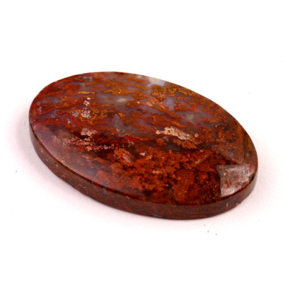 Kabošon Plume Achát č.8707 (39x24x7mm)