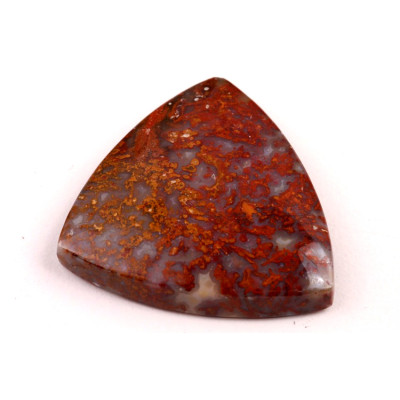 Kabošon Plume Achát č.8709 (31x31x7mm)