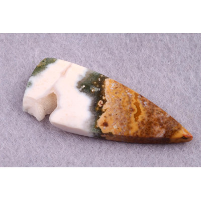 Kabošon River Jasper č.5401 (39x16x5mm)