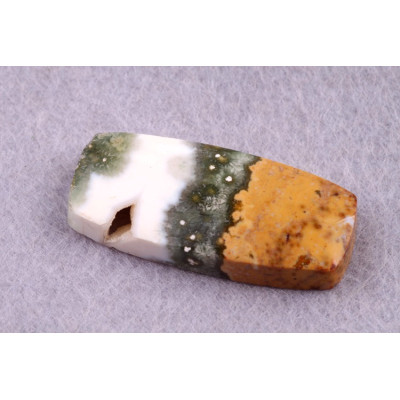 Kabošon River Jasper č.5402 (33x15x6mm)