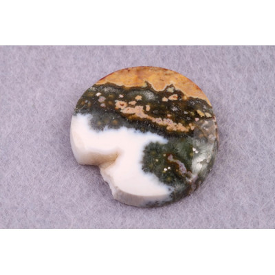 Kabošon River Jasper č.5403 (24x6mm)