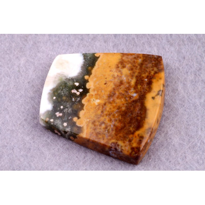 Kabošon River Jasper č.5404 (27x26x5mm)