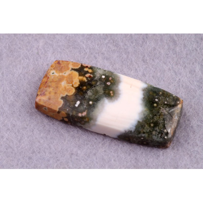 Kabošon River Jasper č.5407 (32x14x6mm)