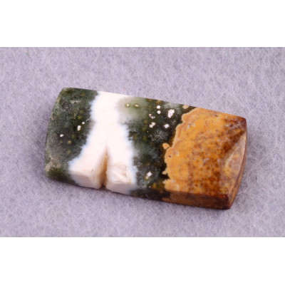 Kabošon River Jasper č.5408 (32x16x5mm)