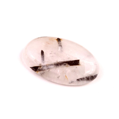 Kabošon Black Rutile č.2143 (33x21x7mm)