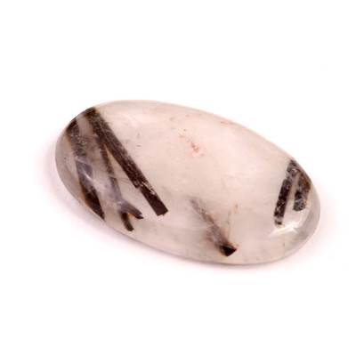 Kabošon Black Rutile č.4126 (39x23x7mm)