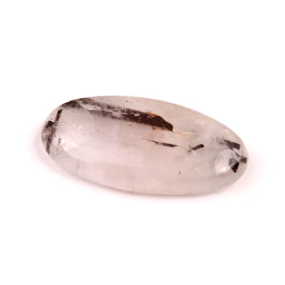 Kabošon Black Rutile č.6161 (36x19x7mm)