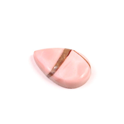 Kabošon Pink Opál č.4513 (25x16x5mm)