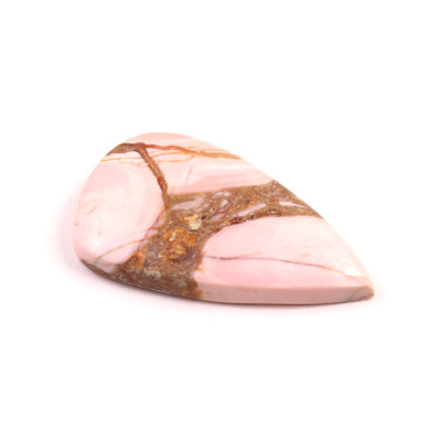 Kabošon Pink Opál č.4517 (34x20x6mm)