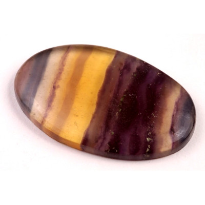 Kabošon Fluorit č.3838 (41x25x6mm)