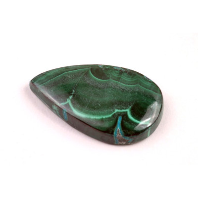 Kabošon Malachite Chrysocolla č.282 (32x19x5mm)