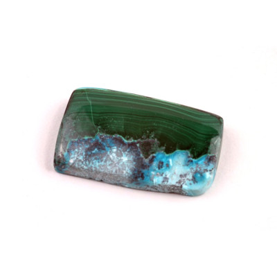 Kabošon Malachite Chrysocolla č.286 (27x16x5mm)